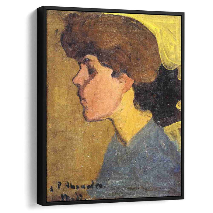 Woman's Head in Profile (1907) by Amedeo Modigliani