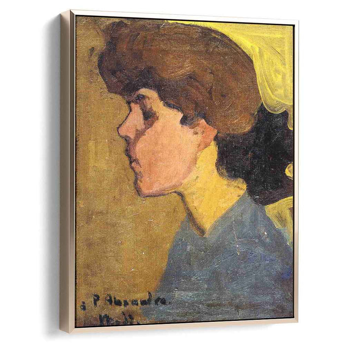 Woman's Head in Profile (1907) by Amedeo Modigliani
