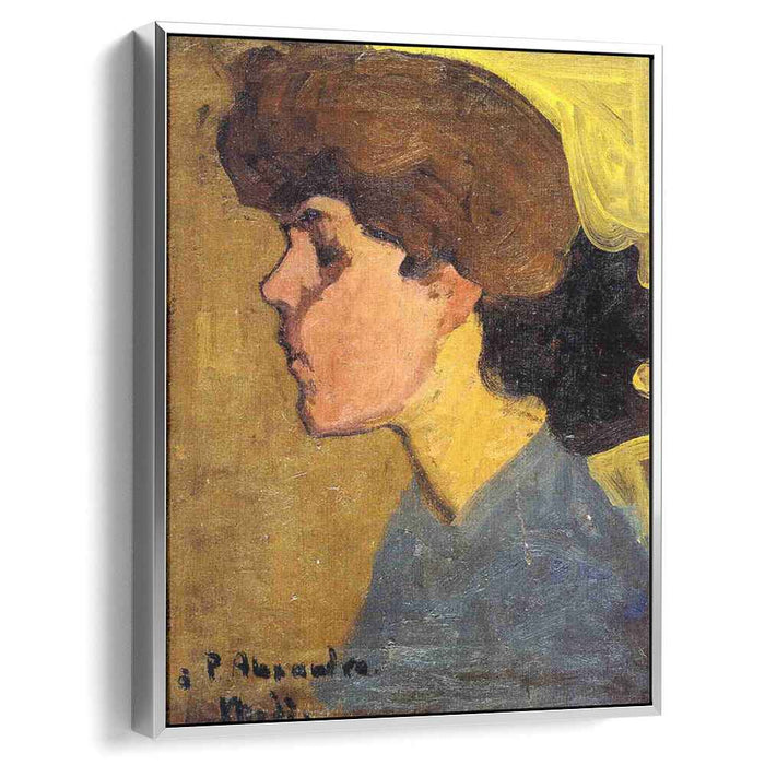 Woman's Head in Profile (1907) by Amedeo Modigliani