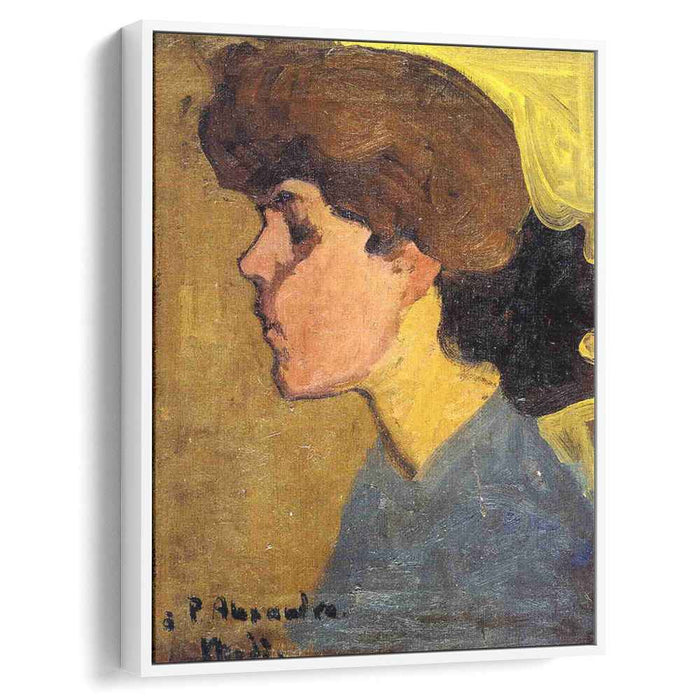 Woman's Head in Profile (1907) by Amedeo Modigliani