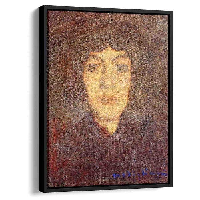 Woman's Head with Beauty Spot (1906) by Amedeo Modigliani