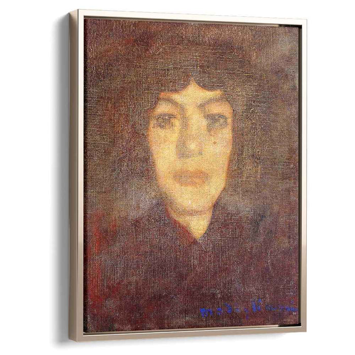 Woman's Head with Beauty Spot (1906) by Amedeo Modigliani