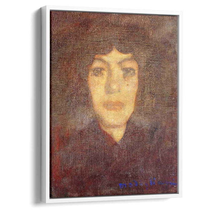 Woman's Head with Beauty Spot (1906) by Amedeo Modigliani