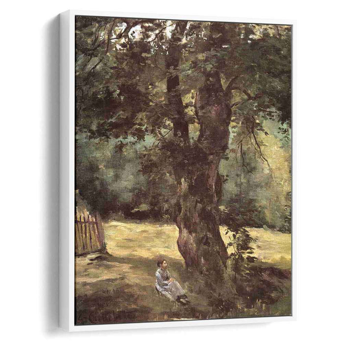 Woman Seated Beneath a Tree (1874) by Gustave Caillebotte