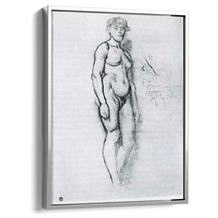 Woman Standing in Semi Profile (1883) by Henri de Toulouse-Lautrec