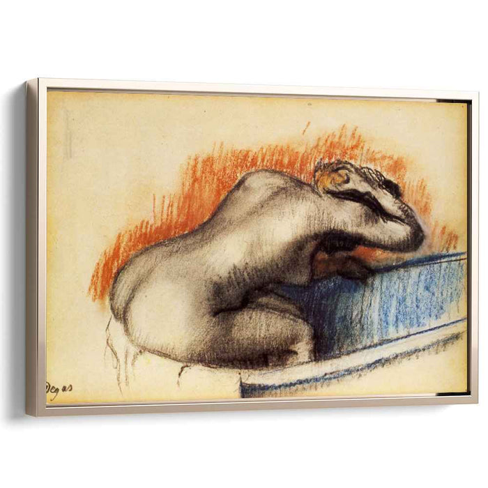 Woman washing in the bath (1892) by Edgar Degas