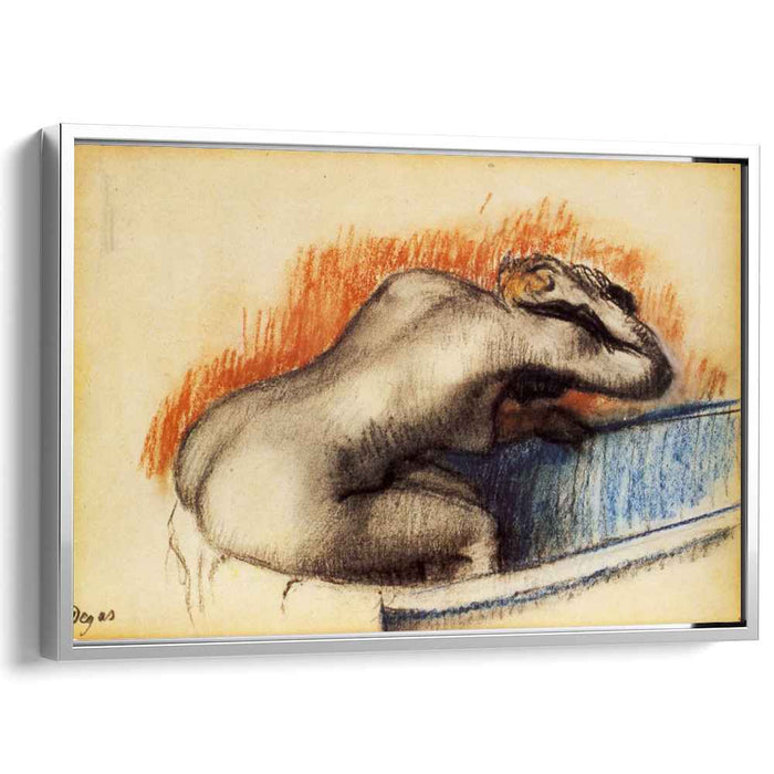 Woman washing in the bath (1892) by Edgar Degas