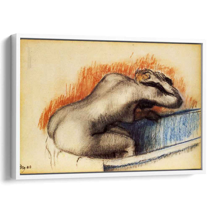 Woman washing in the bath (1892) by Edgar Degas