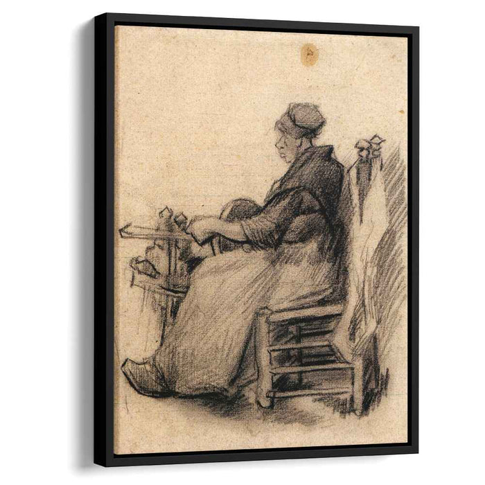 Woman Winding Yarn (1885) by Vincent van Gogh