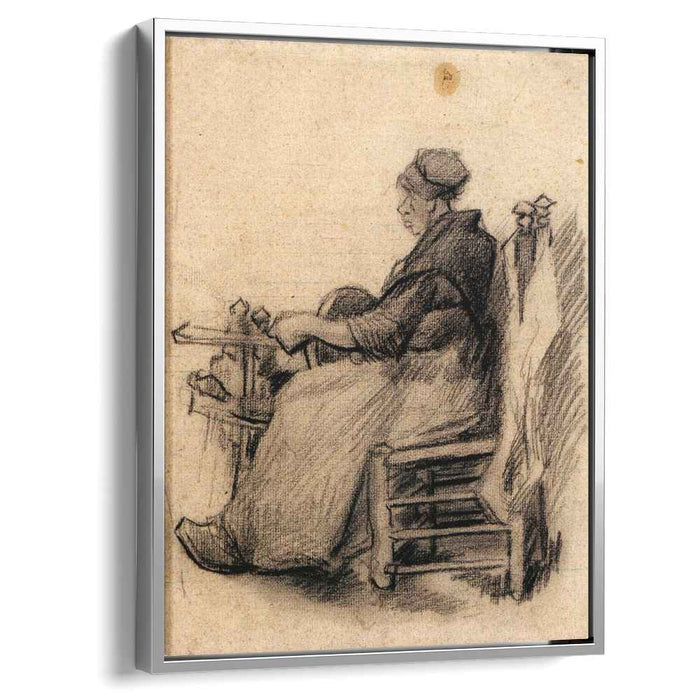 Woman Winding Yarn (1885) by Vincent van Gogh