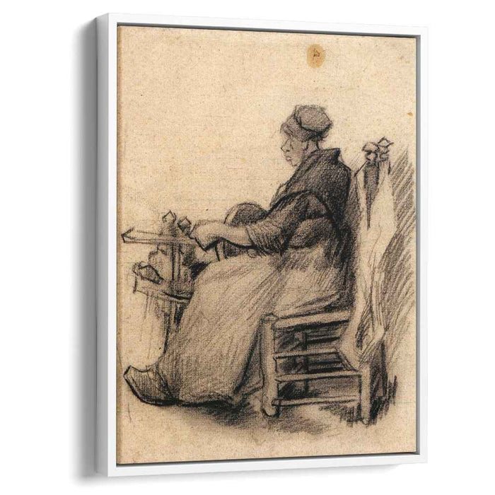 Woman Winding Yarn (1885) by Vincent van Gogh