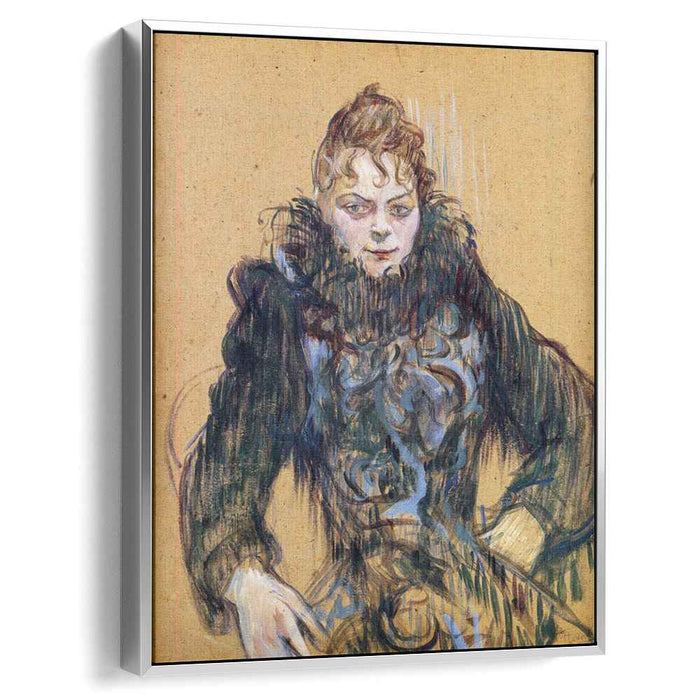 Woman with a Black Boa (1892) by Henri de Toulouse-Lautrec