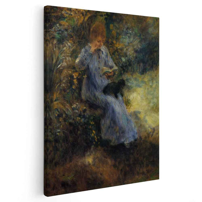 Woman with a Black Dog (1874) by Pierre-Auguste Renoir