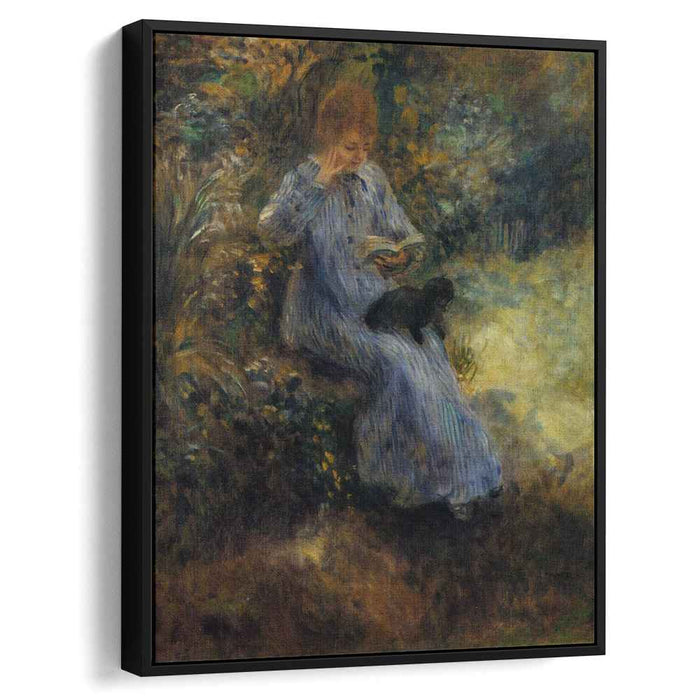 Woman with a Black Dog (1874) by Pierre-Auguste Renoir