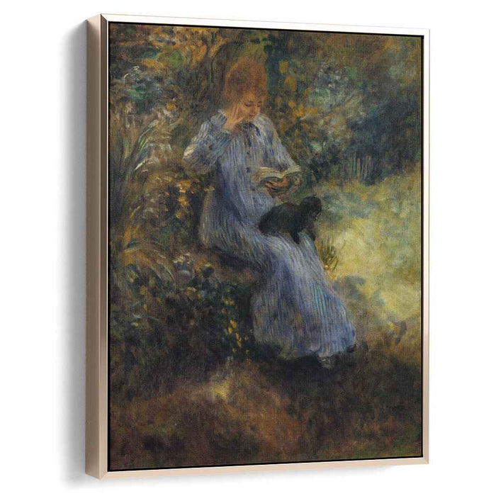 Woman with a Black Dog (1874) by Pierre-Auguste Renoir