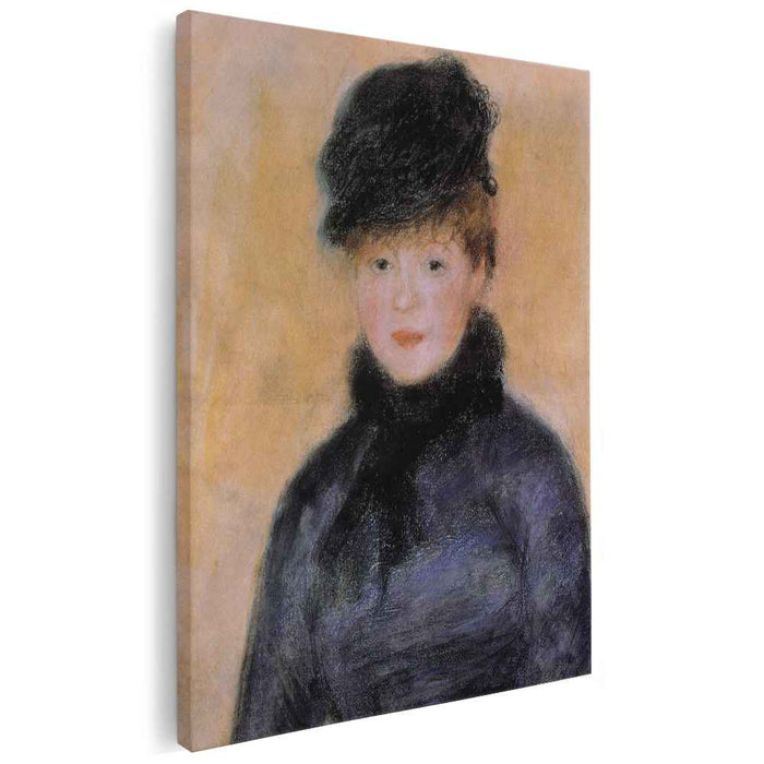 Woman with a Blue Blouse (1883) by Pierre-Auguste Renoir