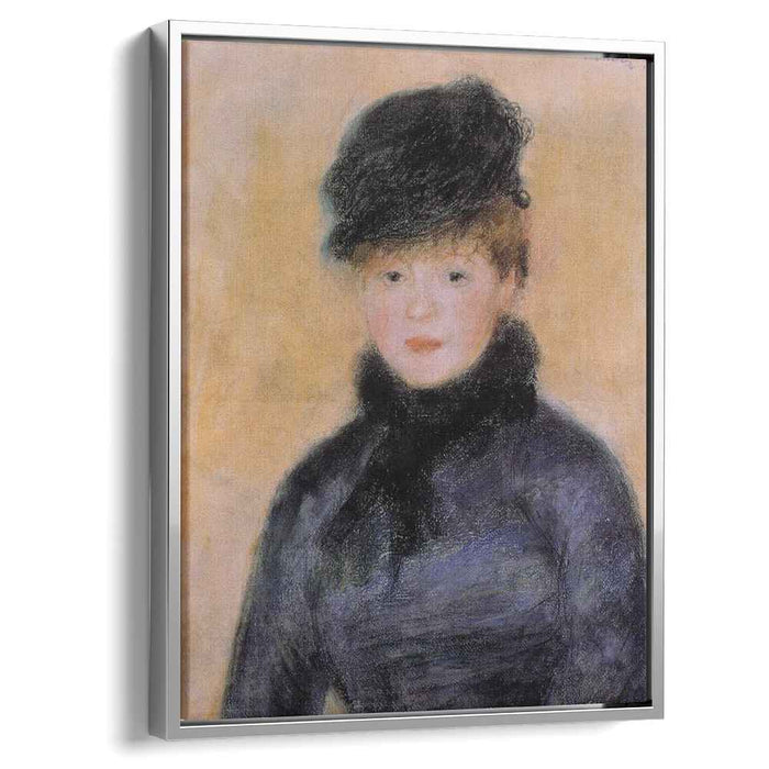 Woman with a Blue Blouse (1883) by Pierre-Auguste Renoir