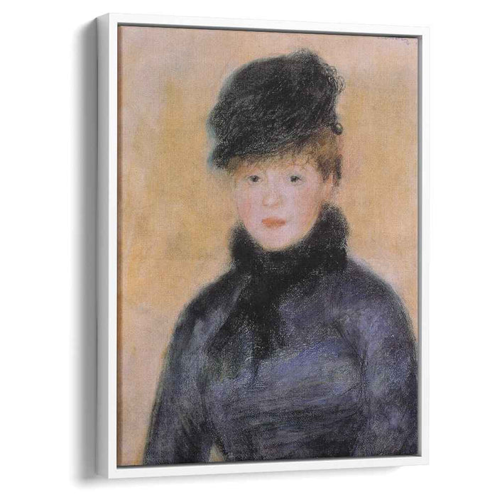 Woman with a Blue Blouse (1883) by Pierre-Auguste Renoir