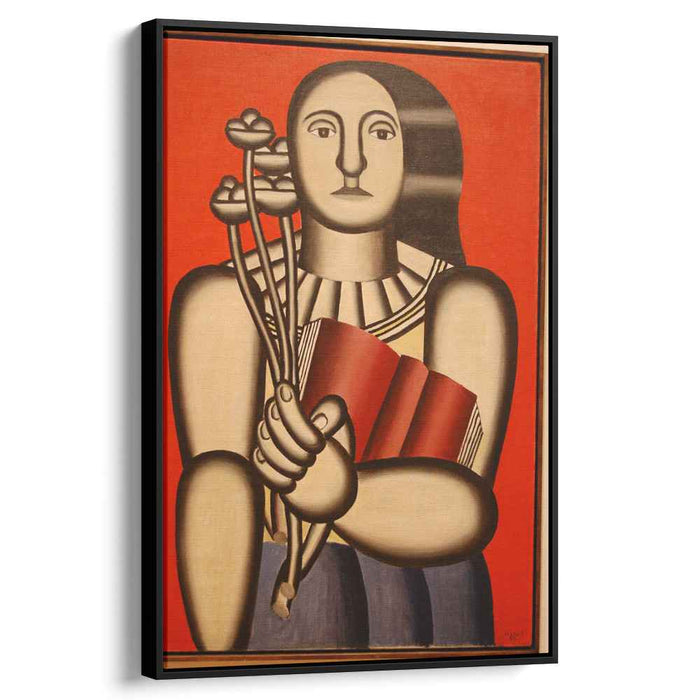 Woman with a Book (1923) by Fernand Leger
