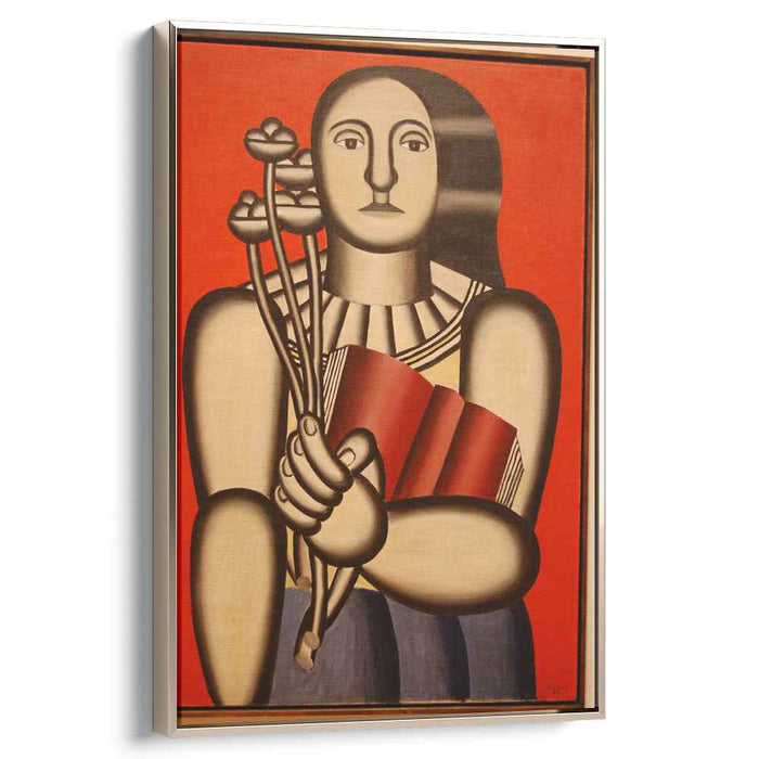 Woman with a Book (1923) by Fernand Leger