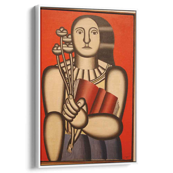 Woman with a Book (1923) by Fernand Leger