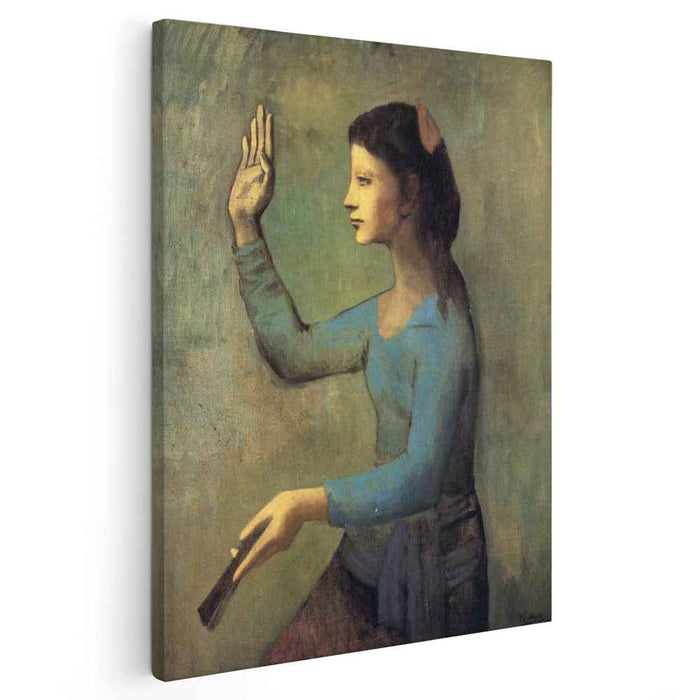 Woman with a Fan (1905) by Pablo Picasso