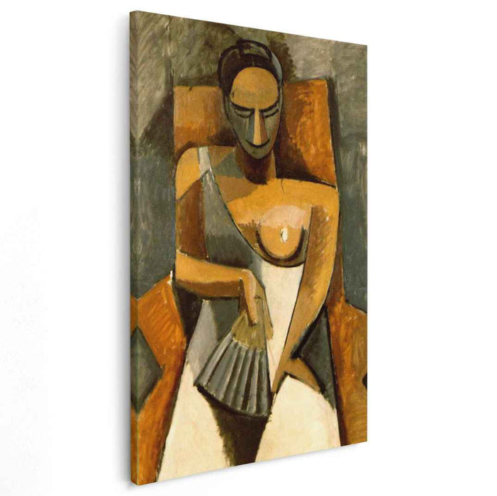 Woman with a Fan (1907) by Pablo Picasso