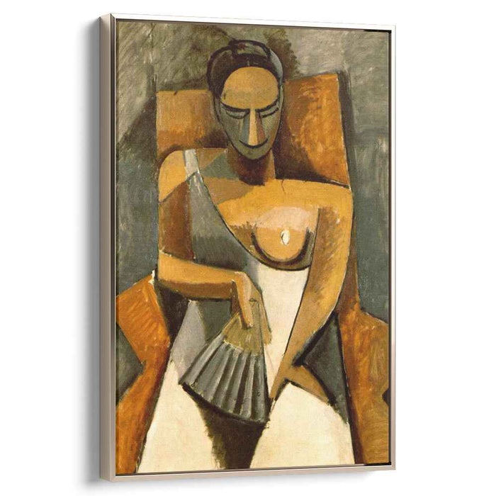 Woman with a Fan (1907) by Pablo Picasso