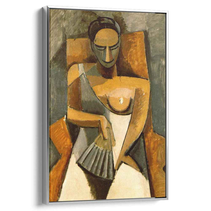 Woman with a Fan (1907) by Pablo Picasso
