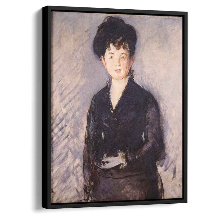 Woman with a gold pin (1879) by Edouard Manet