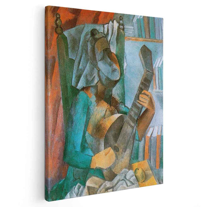 Woman with a Mandolin (1909) by Pablo Picasso