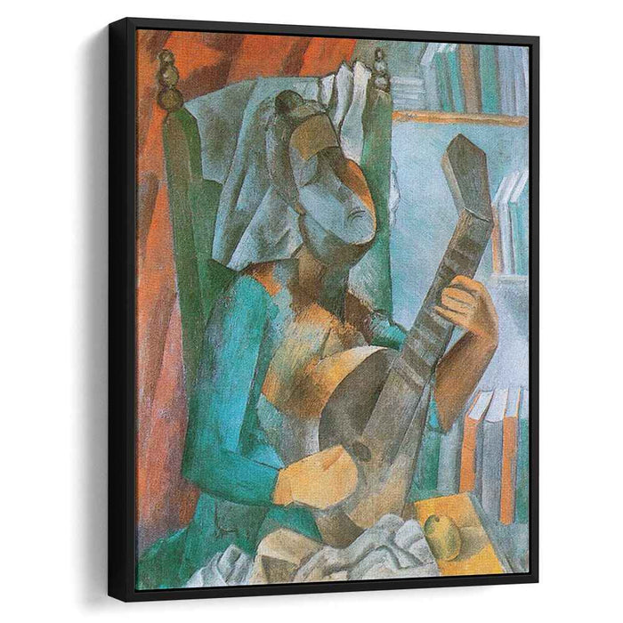 Woman with a Mandolin (1909) by Pablo Picasso