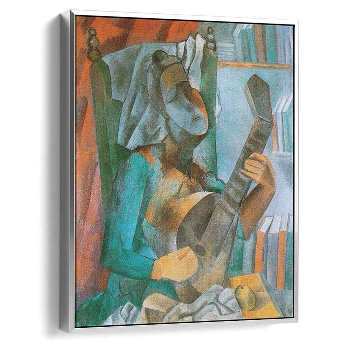 Woman with a Mandolin (1909) by Pablo Picasso