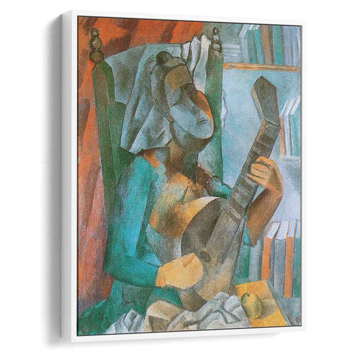 Woman with a Mandolin (1909) by Pablo Picasso