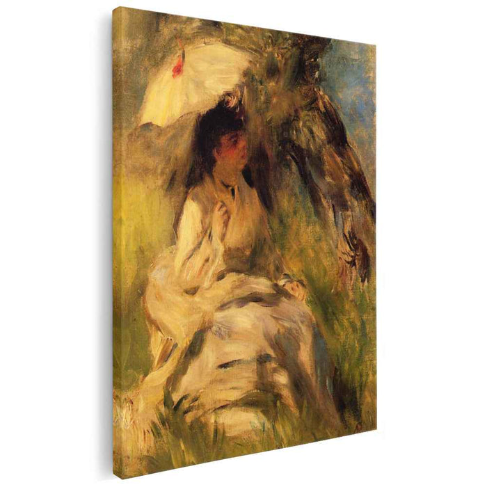 Woman with a Parasol (1872) by Pierre-Auguste Renoir
