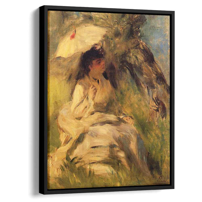 Woman with a Parasol (1872) by Pierre-Auguste Renoir