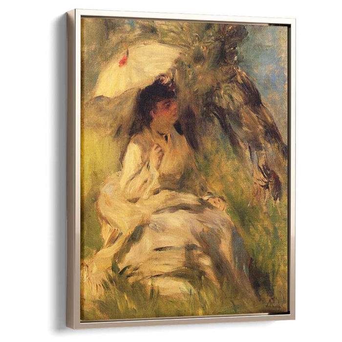 Woman with a Parasol (1872) by Pierre-Auguste Renoir