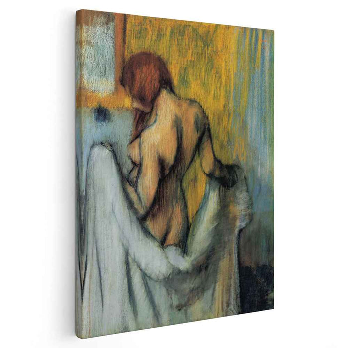 Woman with a Towel (1898) by Edgar Degas