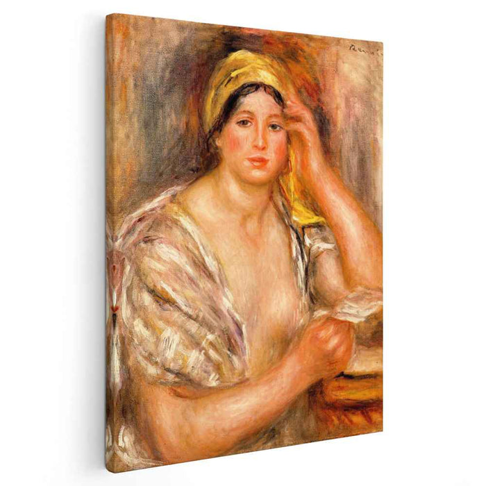 Woman with a Yellow Turban (1917) by Pierre-Auguste Renoir
