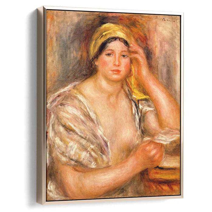 Woman with a Yellow Turban (1917) by Pierre-Auguste Renoir