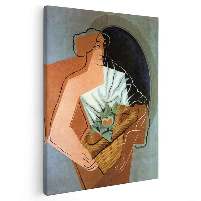 Woman With Basket (1927) by Juan Gris