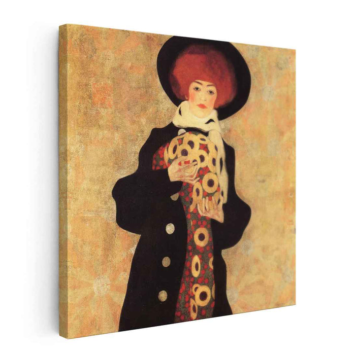 Woman with Black Hat (1909) by Egon Schiele