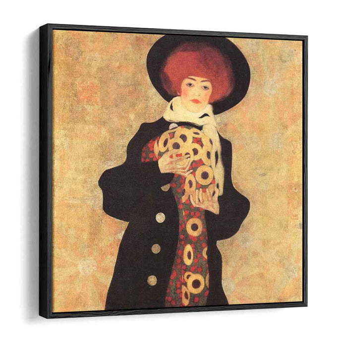 Woman with Black Hat (1909) by Egon Schiele