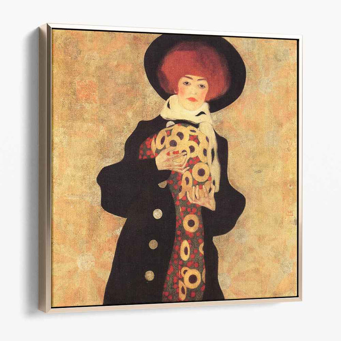 Woman with Black Hat (1909) by Egon Schiele