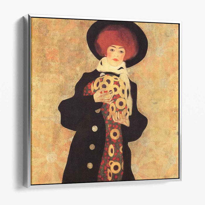 Woman with Black Hat (1909) by Egon Schiele