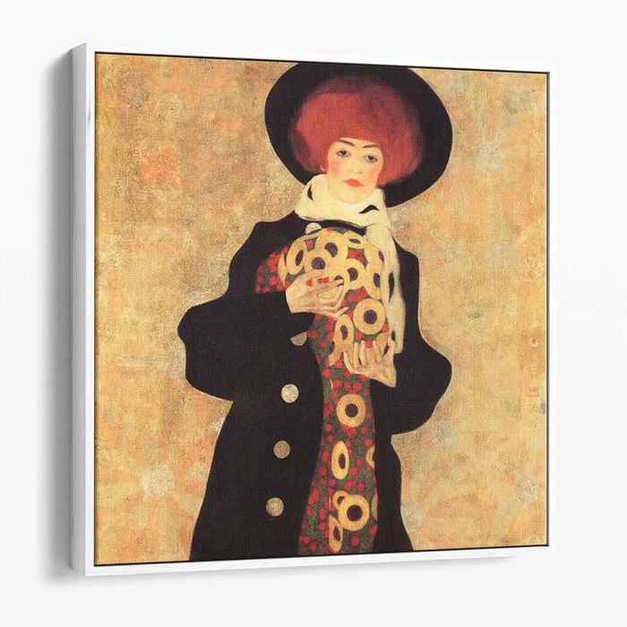Woman with Black Hat (1909) by Egon Schiele