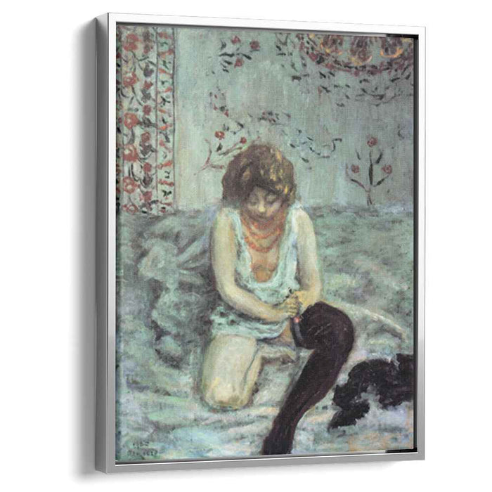Woman with Black Stockings (1900) by Pierre Bonnard