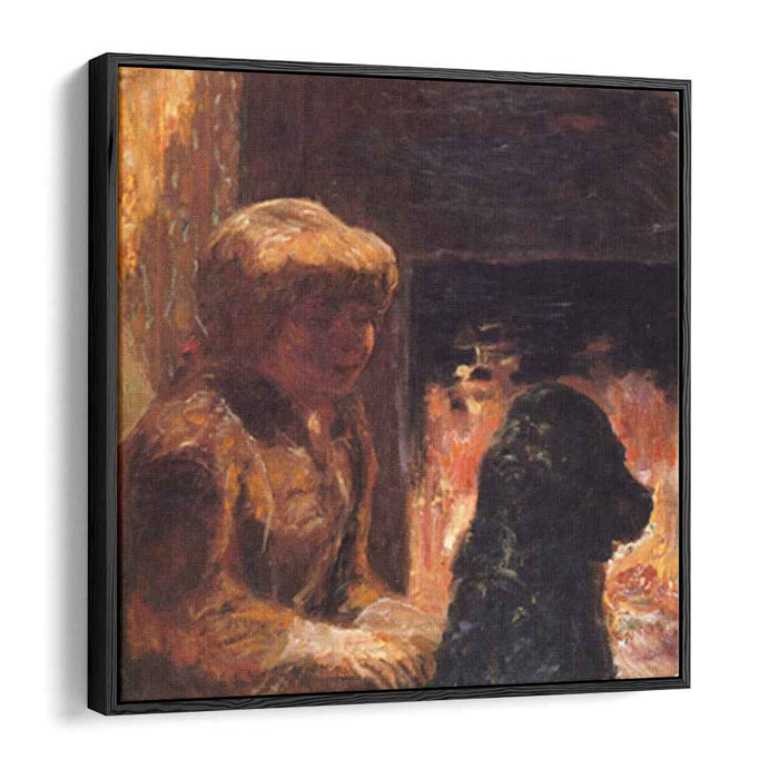 Woman with Dog (also known as Marthe Bonnard and Her Dog) (1906) by Pierre Bonnard