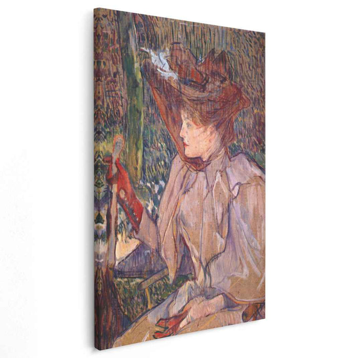 Woman with Gloves (Honorine Platzer) (1891) by Henri de Toulouse-Lautrec