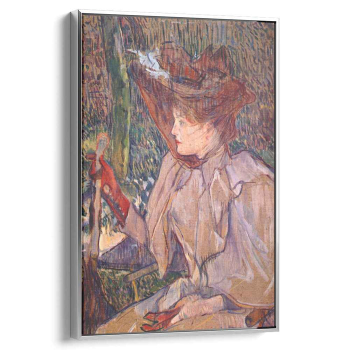 Woman with Gloves (Honorine Platzer) (1891) by Henri de Toulouse-Lautrec